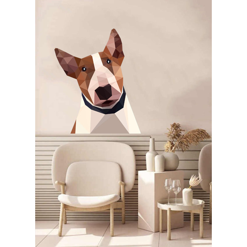 Adhésif décoratif Polygonal, H 33 po x l 36 po