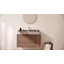 Meuble-lavabo moderne 36 po avec plateau en pierre frittée, 2 tiroirs, meuble-lavabo mural pré-assemblé-892113101