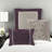 Luxurious Faux Suede 7-piece Bedding Set, Polyester, Transitional Style For Bedroom