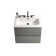 Meuble-lavabo mural avec lavabo Hostetler
