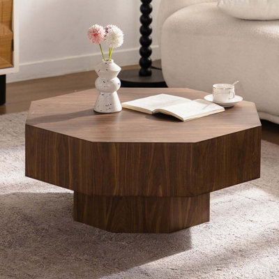 Table basse octogonale 30,51 po