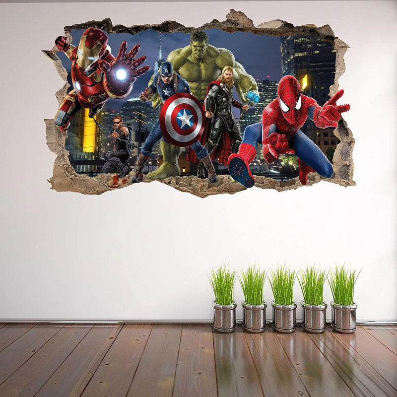 Fantasy & Sci-Fi Wall Sticker / Decal, 16" H x 24" W
