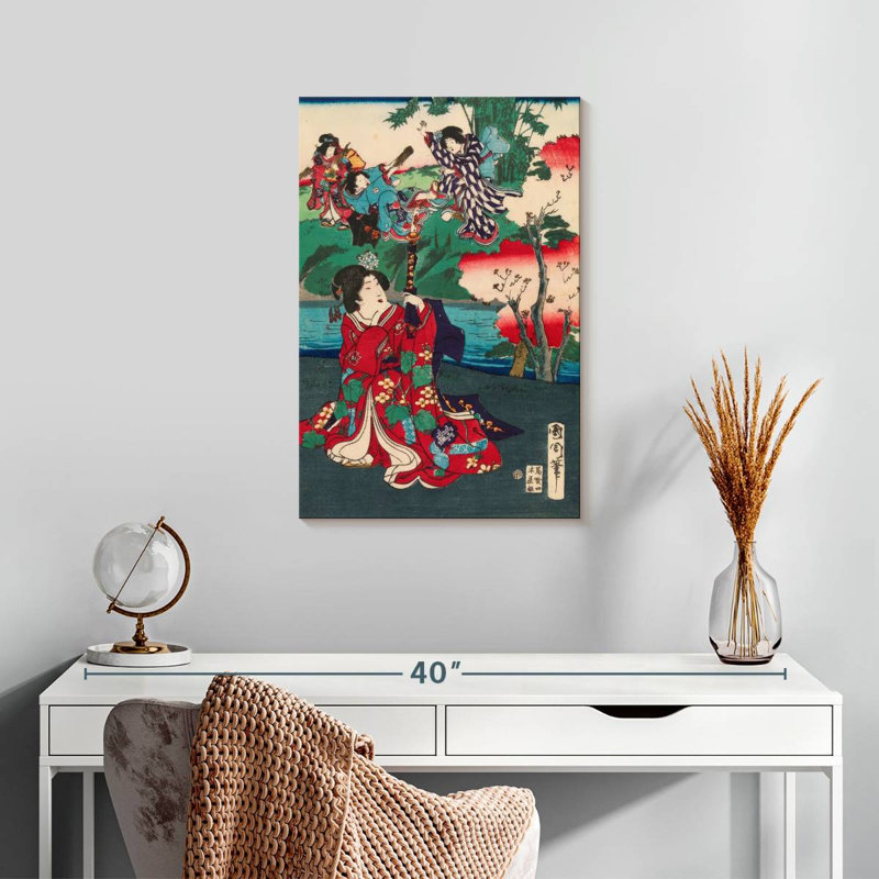 Leisha The Tale Of Genji, 24" H x 16" W