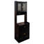 Armoire de rangement Black Kitchen Pantry Hutch, armoire de cuisine Farmhouse
