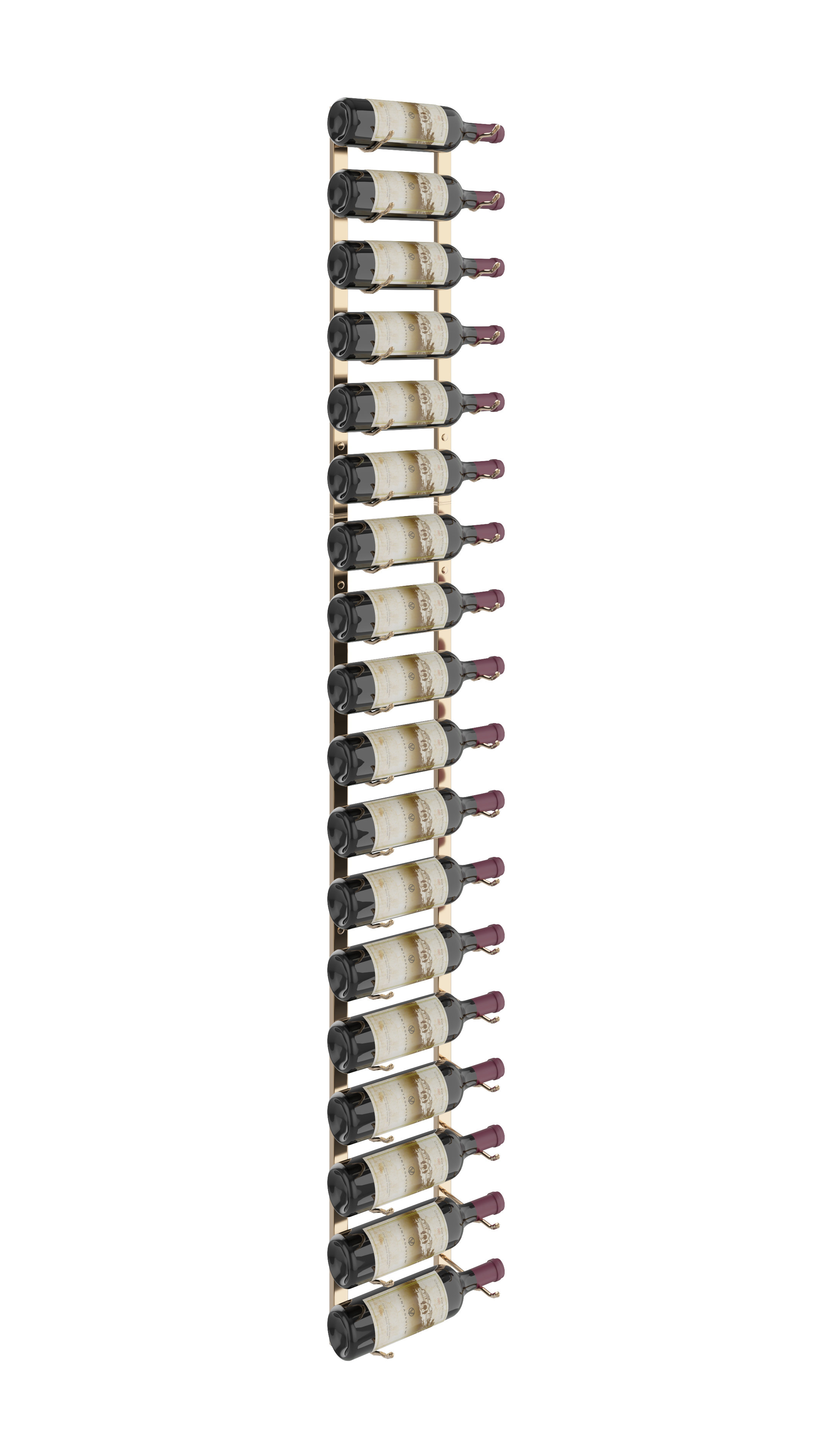 Rebrilliant Klossett Single-Sided Floor to Ceiling Wine Rack Kit ...