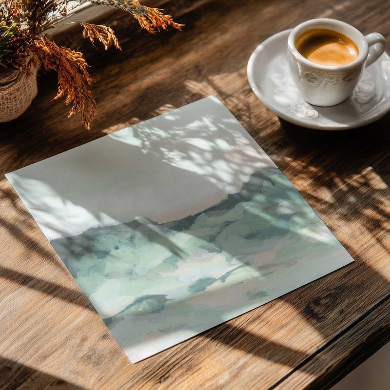 Rolling Verdant Landscape I Canvas Print, 12" H x 16" W, No Frame
