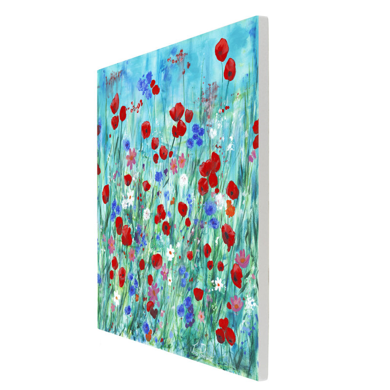 PANKHURST GALLERY Farmhouse Plants & Flowers Wall Decor on Ceramic
