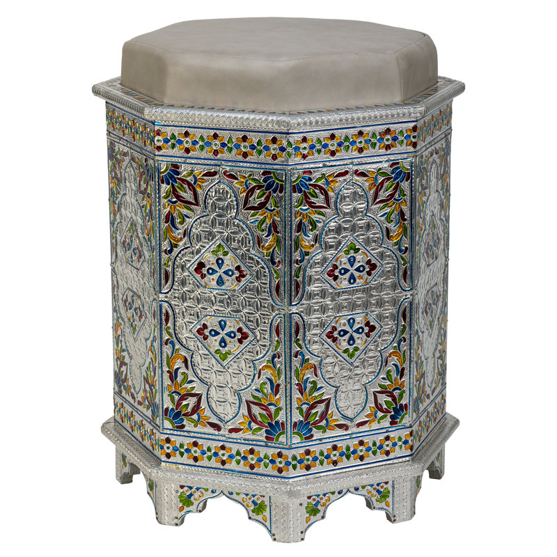Bascomb Aluminium Accent Stool
