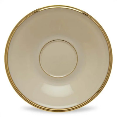 Soucoupe en os 6 po Lenox
