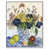 White Floater Framed