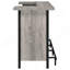 Unité de bar autoportante Grey Driftwood-819431581