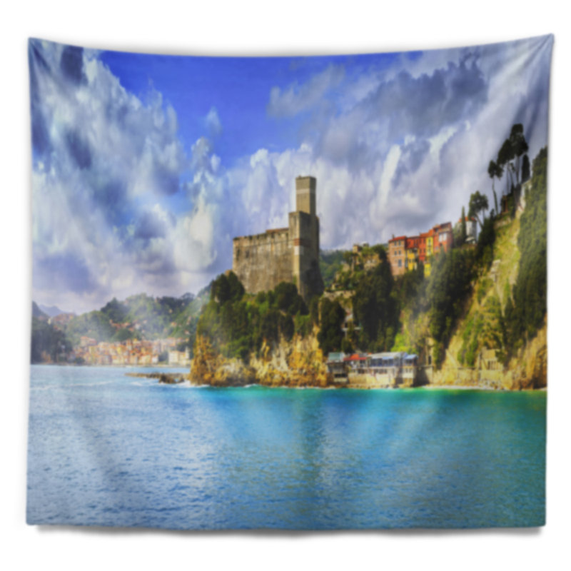 Polyester Tapestry, 78" H x 92" W