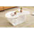 Modern Cloud Coffee Table With 1.5" Thick Tabletop-1389564771