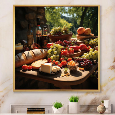 Gourmet Cheese Boards II - Wine & Champagne Wall Art