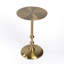 Table de bout ronde à piédestal en aluminium 19 po-1849649943