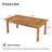 Casellas Solid Wood Base Dining Table