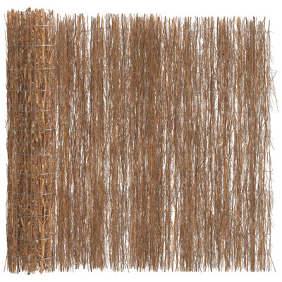 Dover Brown Bamboo Yard/Privacy Fence