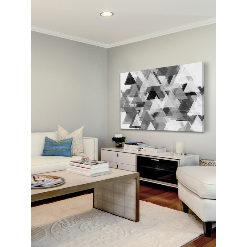 Émotion cachée - reproduction d'art sur toile tendue, H 40 po x l 60 po x P 1,5 po