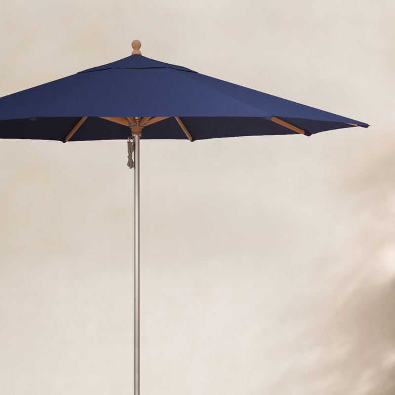 Parasol de marché 11 pi Darlington, Bleu ciel