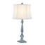 Lampe de table traditionnelle en résine bleue avec gradation à 3 voies de 27,5 po Labomber-1741702768-1741702769