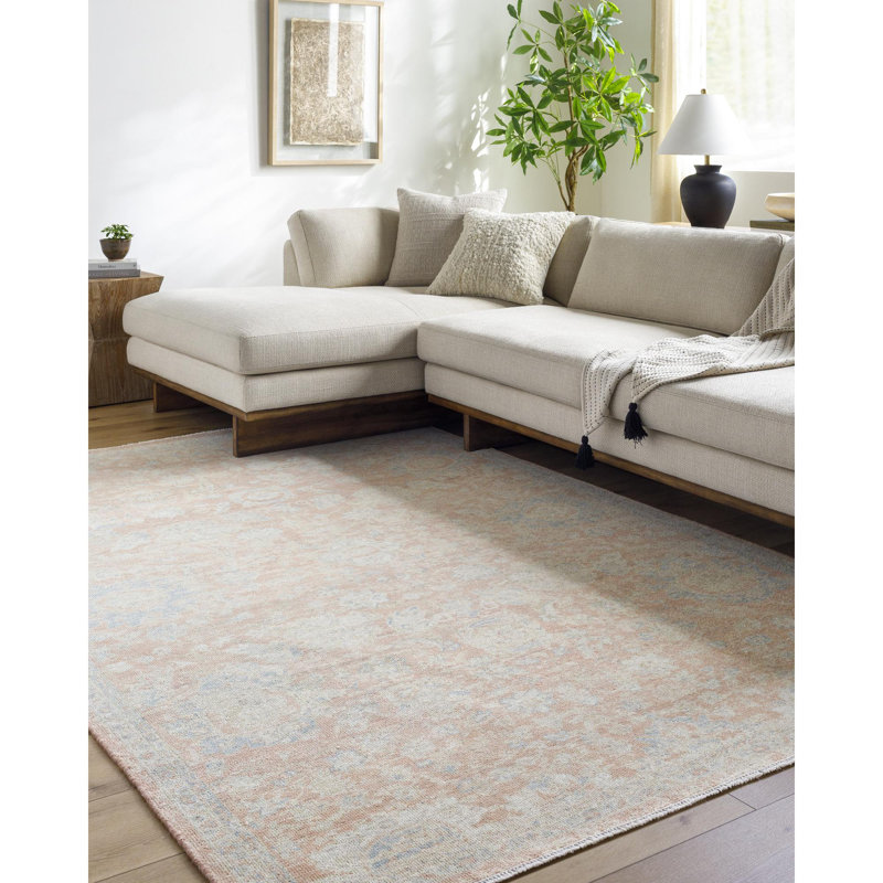 Oviedo Hand Knotted Area Rug, Rectangle 10' x 14'