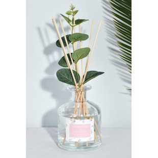  WoodWick Aura Reed Diffuser, Rhubarb-Herbs : Home & Kitchen