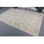Tapis turc antique Oushak pour grand espace de chambre à coucher - Revêtement de sol de style rétro