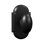 Bravura 905-G2 Oxford Dummy Knob on Arched Rose in Matte Black