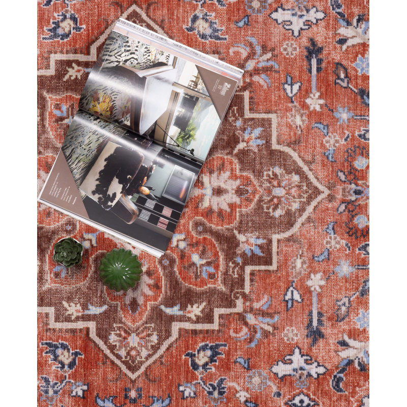 Rectangle Allauddin Area Rug, Runner 2'7'' x 8'