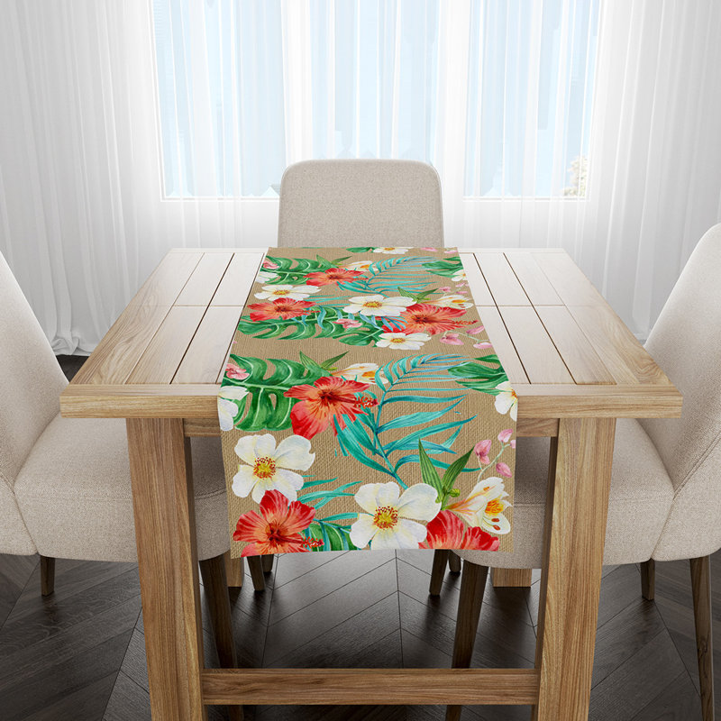 Broadus Floral Table Runner