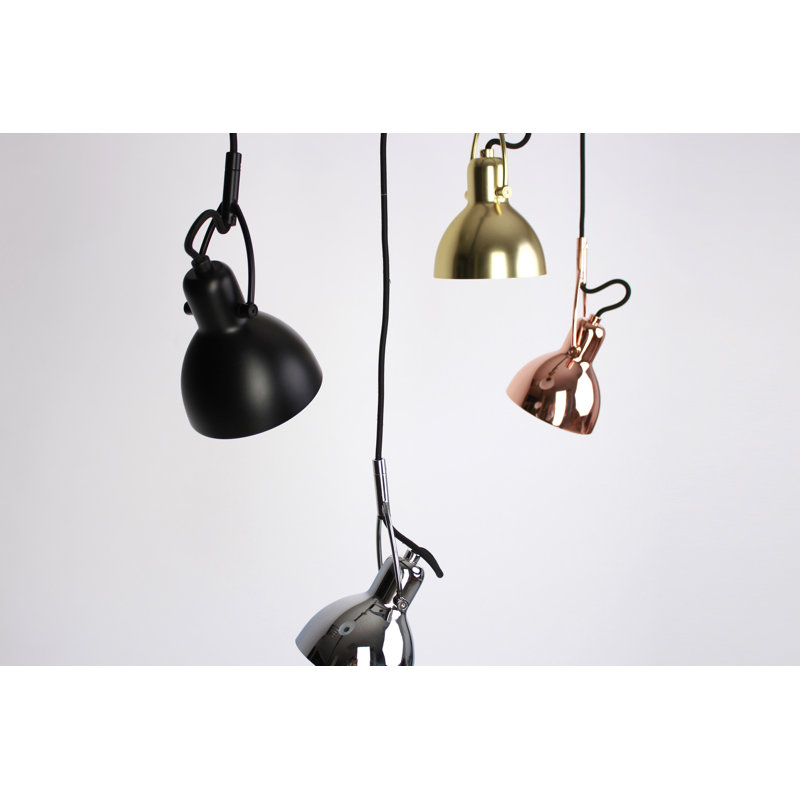 Laito 1 - Light Pendant, Black, 7.9" H x 8.6" W x 8.6" D