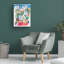 Bungalow Bungalow Rose Karen Fields Cheetah In The City II, art mural sur toile WAG37603-171501243
