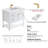 Mclachlan 25'' Single Bathroom Vanity with Resin Top-1285608664