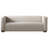 Tanecia Mid-Century Modern Velvet Channel Tufted 3-Seater Sofa-1327272543
