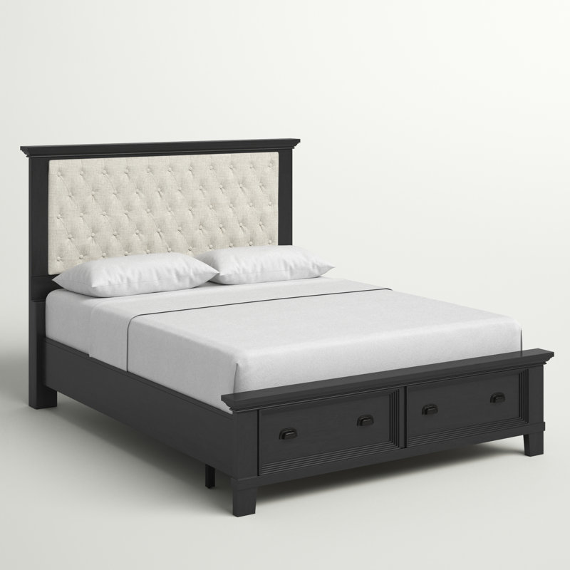 Arnuad Upholstered Platform Storage Bed, King