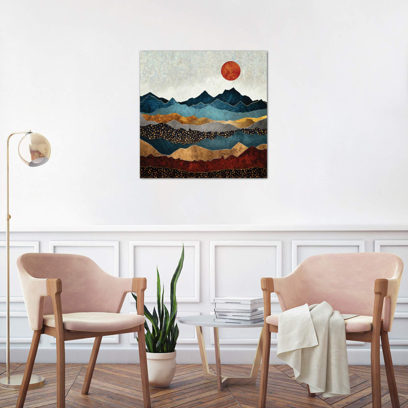 Amber Dusk by Dusk - Wrapped Canvas Print, 66.04 cm H x 66.04 cm W x 1.91 cm D