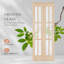 Porte pliante en verre massif non fini avec trousse de quincaillerie d'installation-116842301-116842297