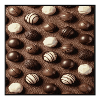  Tapis lavable truffes chocolat et desserts