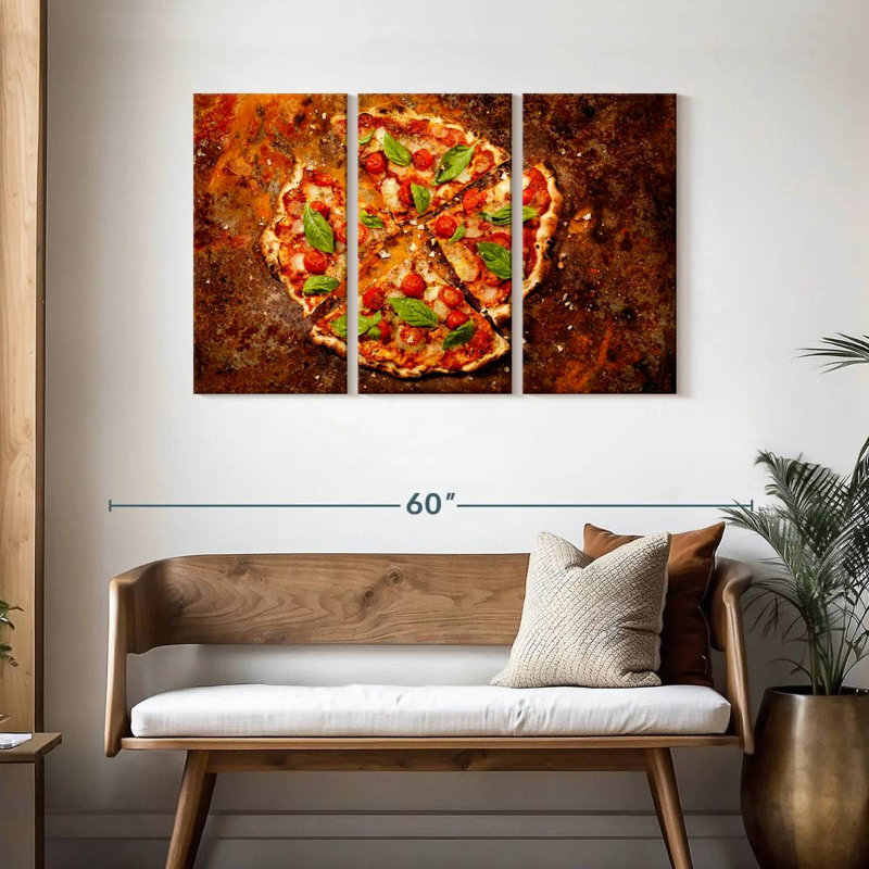 Yarlin Margherita Pizza, H 28 po x l 45 po