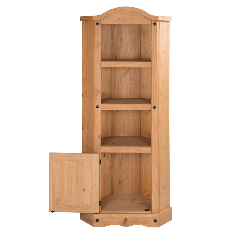 Palmea Display Cabinet, Antique Wax
