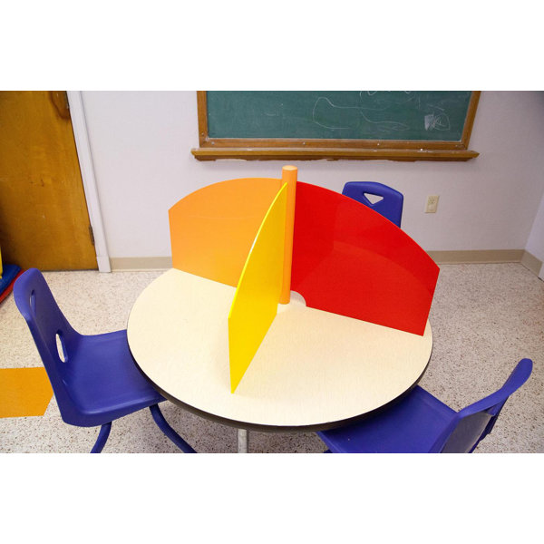 Small Class Diviser The Carrel Store 3 Classroom Divider - Wayfair Canada