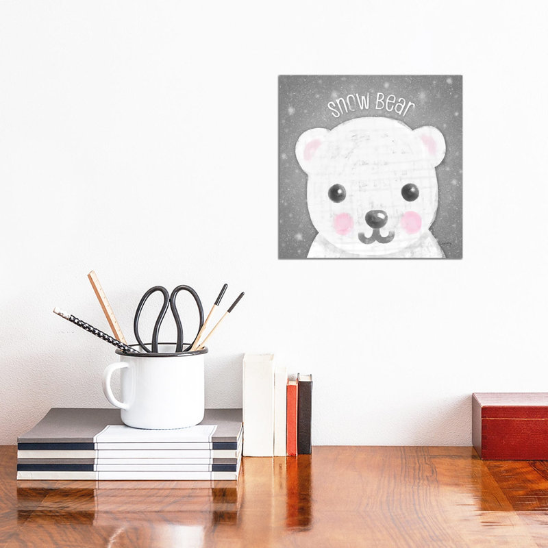 Snow Buddies I by Noonday Design - Wrapped Canvas Gallery-Wrapped Canvas Giclée, 30.48 cm H x 30.48 cm W