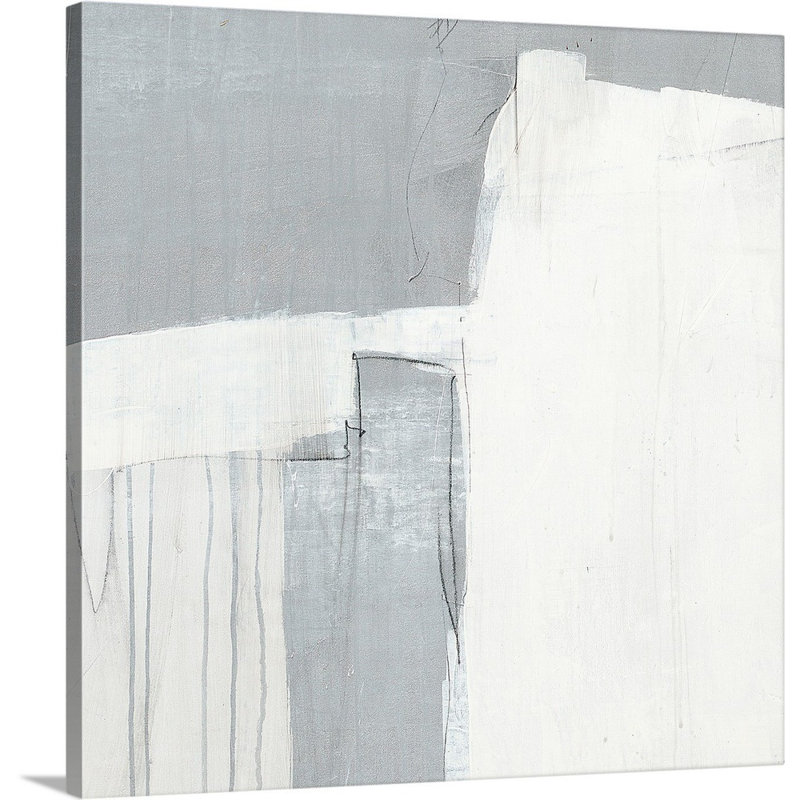 "Bordeaux II" par Joshua Schicker, reproduction d'art graphique sur toile, H 24 po x l 24 po x P 1,25 po, Toile tendue