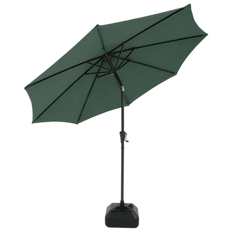Parasol de marché octogonal 108 "Callan, Vert foncé