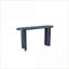 Table basse de 60 po bleu marine avec plateau épais Pieds courbés - Installation polyvalente pour le vestibule, le salon et Canapé