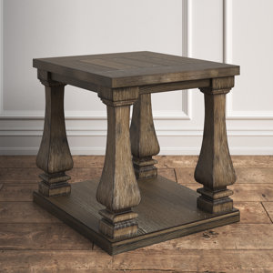 Danyar Floor Shelf End Table
