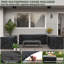 Ensemble de patio complet pour 9 personnes avec coussins Roussel-91935631