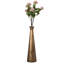Vase de plancher décoratif en métal brossé-633384837-653755820