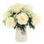 Peonies Arranged in Ceramic Vase