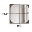 Ensemble de 4 miroirs rectangulaires 4 pièces